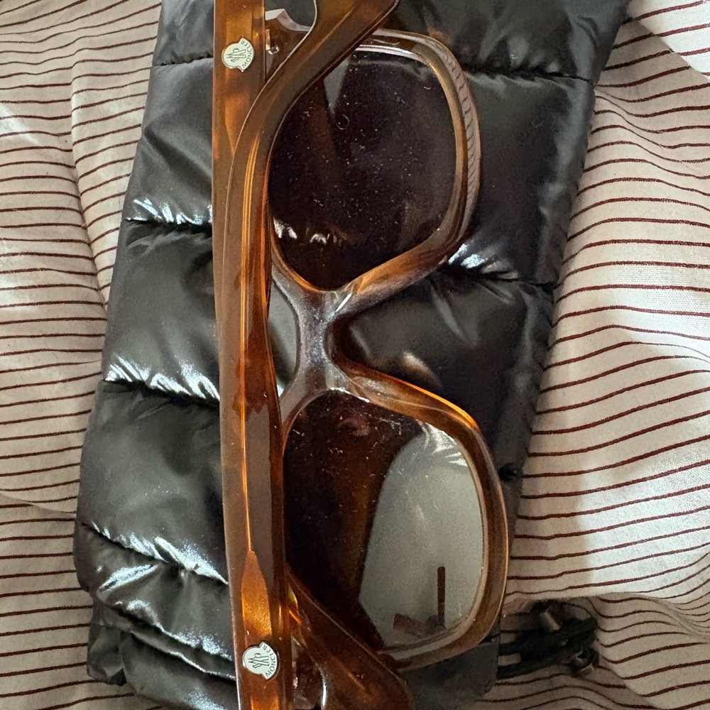 NWOT ML 0400 Moncler Brown Sunglasses. Never Worn. - Picture 4 of 9